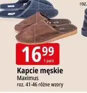 E.Leclerc Kapcie męskie Maximus oferta