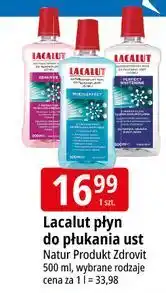 E.Leclerc Płyn do płukania jamy ustnej Lacalut Perfect White oferta