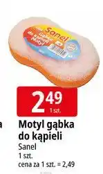 E.Leclerc Gąbka do kąpieli motyl Sanel oferta