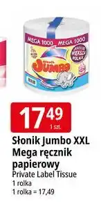 E.Leclerc Ręcznik papierowy mega Słonik Jumbo oferta