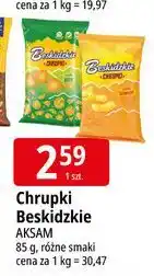 E.Leclerc Chrupki o zmaku pizzy Aksam Beskidzkie oferta