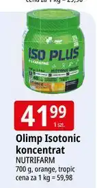 E.Leclerc Koncentrat w proszku tropic blue Olimp Labs Iso Plus oferta