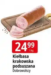 E.Leclerc Kiełbasa krakowska podsuszana Dobrowolscy oferta