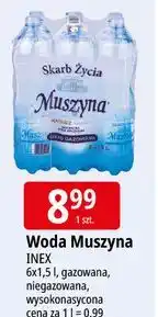 E.Leclerc Woda wysokomineralizowana Muszyna Skarb Życia oferta