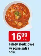 E.Leclerc Śledzie w sosie salsa Seko oferta