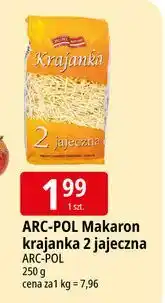 E.Leclerc Makaron krajanka 2 jajeczna Arc-Pol Czaniec oferta