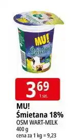 E.Leclerc Śmietana 18% Mu! oferta