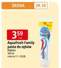 E.Leclerc Pasta do zębów fresh & minty Aquafresh Triple Protection oferta