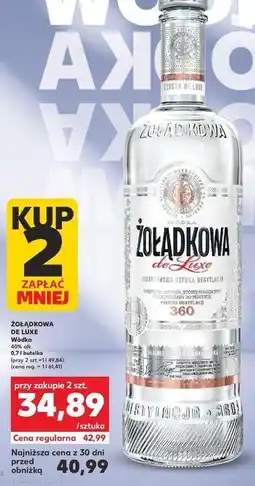 Kaufland Wódka Żołądkowa Gorzka De Luxe oferta