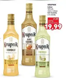 Kaufland Wódka Krupnik Pistacja oferta
