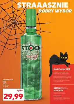Kaufland Wódka Stock Prestige Wow oferta