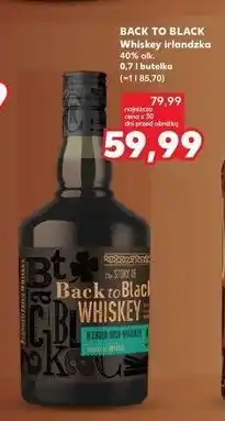 Kaufland Whisky Back To Black oferta