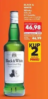 Kaufland Whisky Black & White oferta
