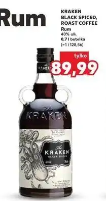 Kaufland Rum The Kraken Black Spiced oferta