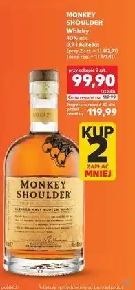 Kaufland Whisky Monkey Shoulder oferta