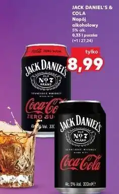 Kaufland Drink Jack Daniel's & Cola oferta