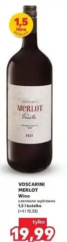 Kaufland Wino Voscarini Merlot oferta