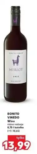 Kaufland Wino Bonito Vinedo Merlot oferta