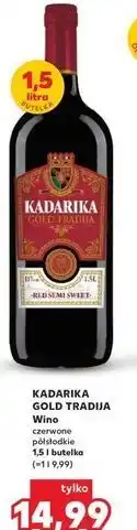 Kaufland Wino Kadarka Soleil Prestige Red oferta