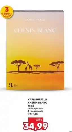 Kaufland Wino Cape Buffalo Chenin Blanc oferta