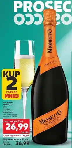 Kaufland Wino białe wytrawne Mionetto Prosecco Doc Treviso oferta