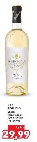 Kaufland Wino San Romidio Pinot Grigio Dry oferta