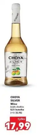 Kaufland Wino Choya Silver oferta
