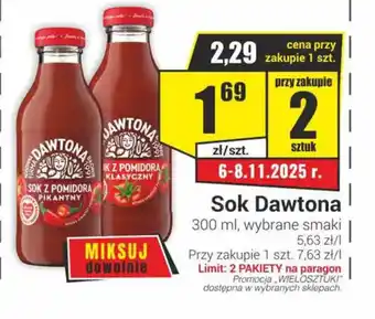 Delikatesy Sezam Sok Dawtona oferta