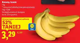 Lidl Banany luzem Lidl oferta