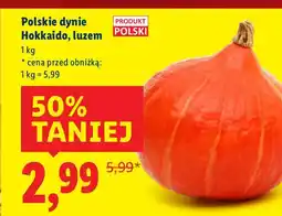 Lidl Dynia Polskie dynie Hokkaido, luzem Lidl oferta