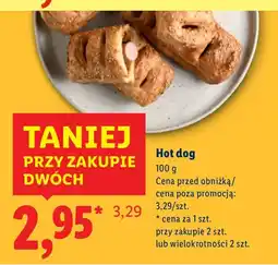 Lidl Hot dog Lidl oferta