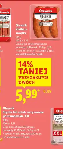 Lidl Olewnik Szynka lub schab marynowane po staropolsku, XXL oferta