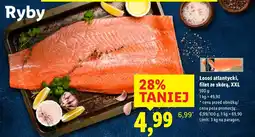 Lidl Filet łosoś atlantycki ze skórą XXL Lidl oferta