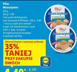 Lidl Mascarpone Pilos oferta