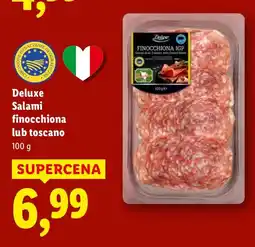 Lidl Salami Deluxe toscano oferta