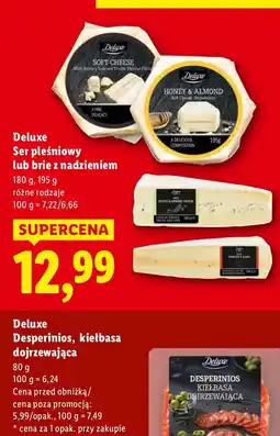 Lidl Kiełbasa Deluxe Desperinios dojrzewająca oferta