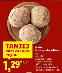 Lidl Bułka wysokobiałkowa Deluxe oferta