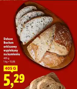 Lidl Chleb Deluxe Bochen orkiszowy wypiekany na kamieniu oferta