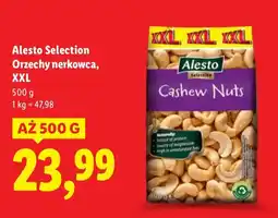 Lidl Orzechy nerkowca Alesto Selection XXL 500 g oferta