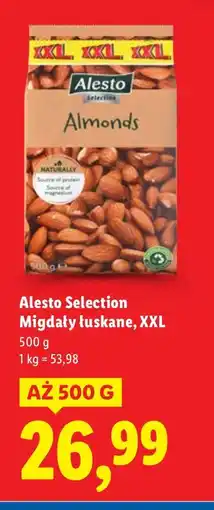 Lidl Migdały łuskane Alesto Selection XXL 500 g oferta