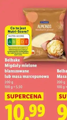 Lidl Masa marcepanowa Belbake oferta