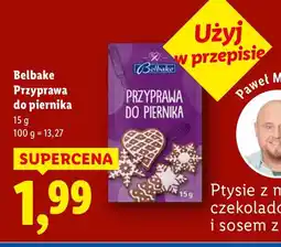 Lidl Przyprawa do piernika Belbake oferta