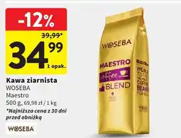 Intermarche Kawa ziarnista Woseba Maestro oferta