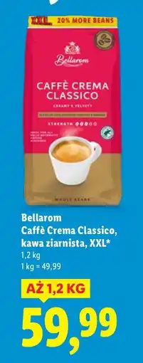 Lidl Kawa ziarnista Bellarom Caffè Crema Classico, XXL oferta
