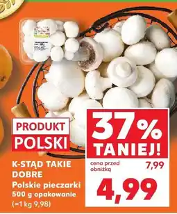 Kaufland Pieczarki polskie 500 g K-Stąd Takie Dobre oferta