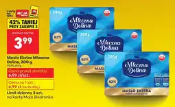 Biedronka Masło Ekstra Mleczna Dolina, 200 g oferta
