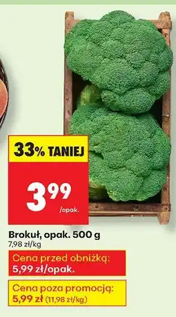 Biedronka Brokuł, opak. 500 g Biedronka oferta