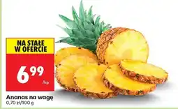 Biedronka Ananas na wagę Biedronka oferta