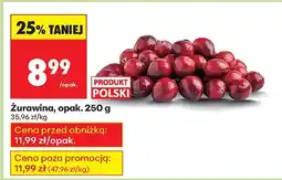 Biedronka Żurawina, opak. 250 g Biedronka oferta
