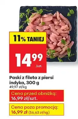Biedronka Paski z fileta z piersi indyka Biedronka oferta